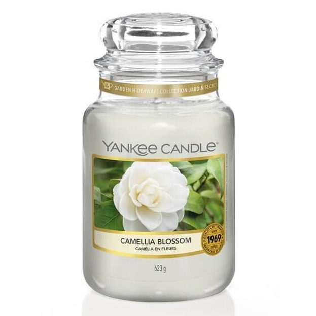 Yankee Candle Świeca zapachowa Słoik duży Camellia Blossom 623g