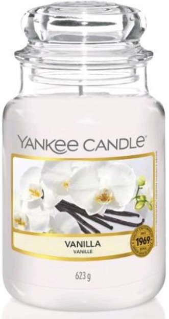 Yankee Candle Świeca zapachowa Słoik duży Vanilla 623,7g