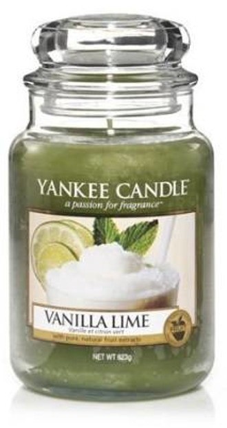 Yankee Candle Świeca zapachowa Słoik duży Vanilla Lime 623g