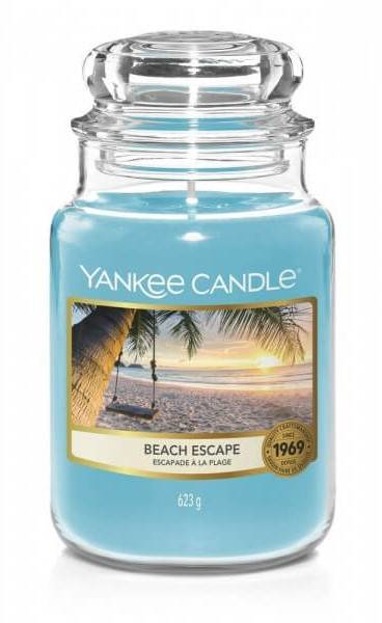 Yankee Candle świeca słoik duży Beach Escape 623g